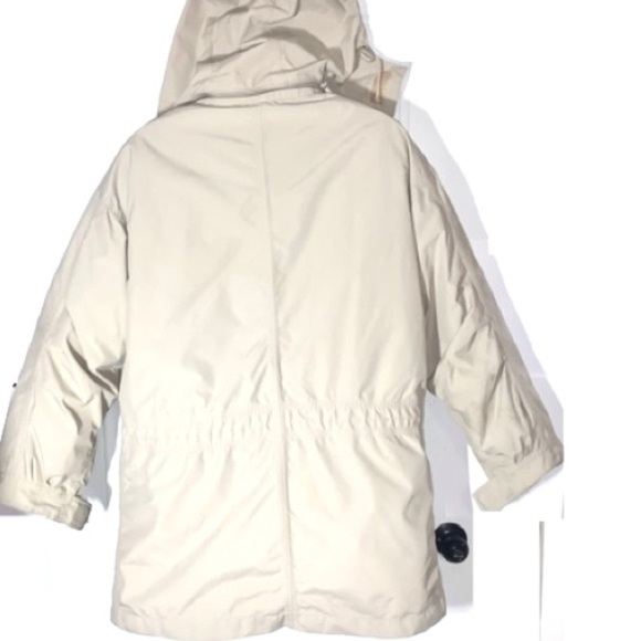 Eddie Bauer Men's EBtek Zip-Out Hoodie Goose Down Parka Sand Beige Size Medium - Picture 8 of 15